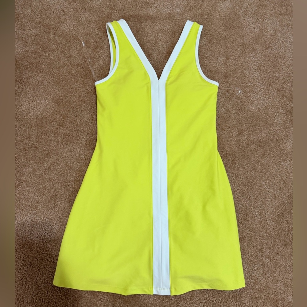 Abercrombie YPB SculptLux Dress Wild Lime NWOT